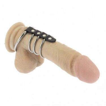 Rimba - Anillos pené metal con correa