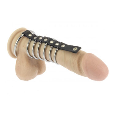 Rimba - Anillos pené metal con correa