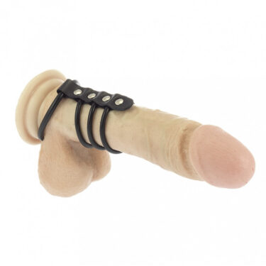 Rimba - Anillos pené caucho con correa