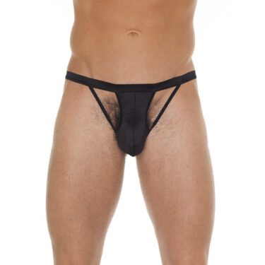 Amorable by Rimba - Tanga abierto - Talla única - Negro