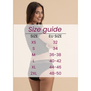 Pack de 3 Bragas menstruales de algodón para flujo abundante